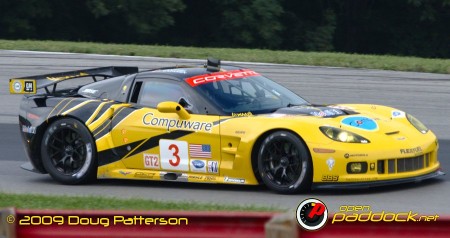 Corvette Racing debuts its GT2 car at Mid-Ohio.