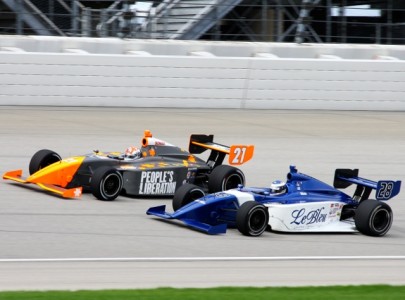 James Davison and Daniel Harrington at Chicagoland -- Photo IndyCar.com