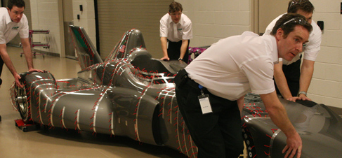Delta Wing Concept at Wind Tunnel Test