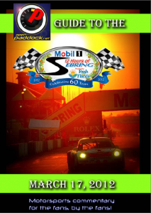 SebringFanGuideCover Downloadable PDF of the OpenPaddock 12 Hours of Sebring Fan Guide courtesy of the ALMS Chicks.