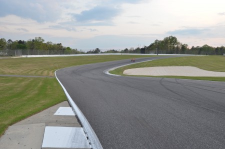 track walk before Honda Indy Grand prix of Alabama