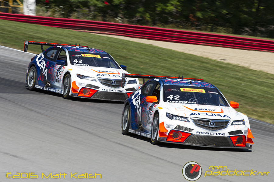 Cunningham and Eversley at 2015 Mid-Ohio 